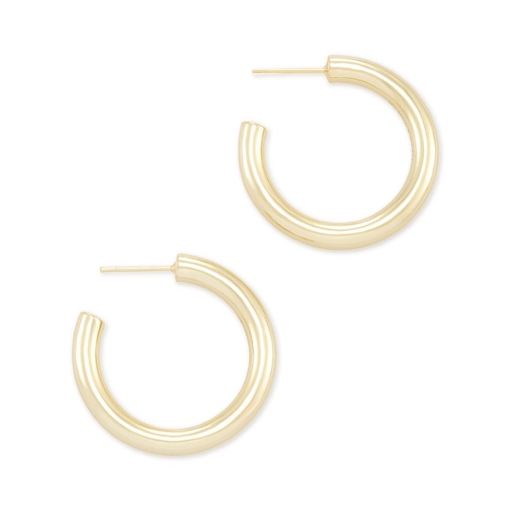 Kendra Scott Colette Hoop Earrings in Gold